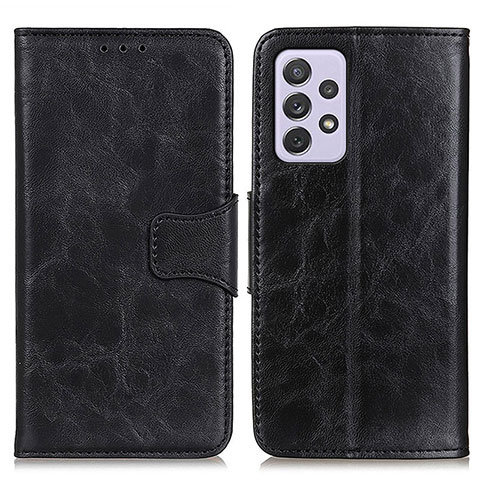 Coque Portefeuille Livre Cuir Etui Clapet M02L pour Samsung Galaxy A73 5G Noir