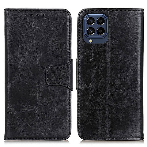 Coque Portefeuille Livre Cuir Etui Clapet M02L pour Samsung Galaxy M53 5G Noir