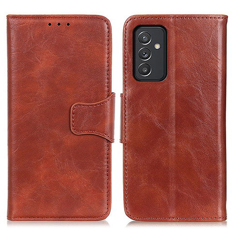 Coque Portefeuille Livre Cuir Etui Clapet M02L pour Samsung Galaxy Quantum4 5G Marron