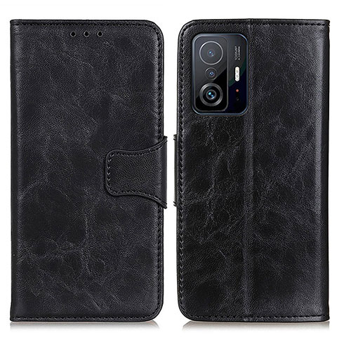 Coque Portefeuille Livre Cuir Etui Clapet M02L pour Xiaomi Mi 11T Pro 5G Noir