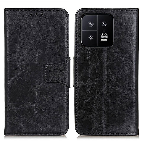 Coque Portefeuille Livre Cuir Etui Clapet M02L pour Xiaomi Mi 13 Pro 5G Noir