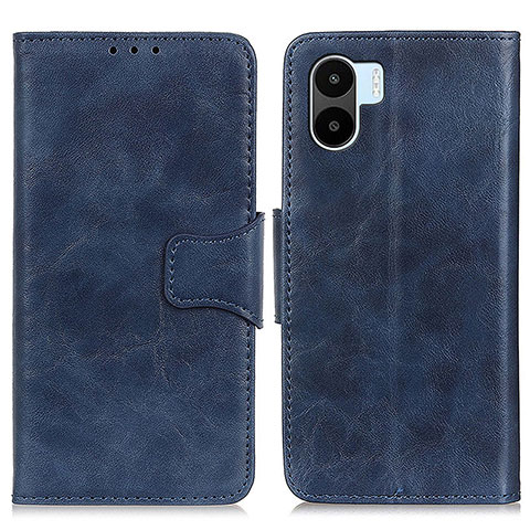 Coque Portefeuille Livre Cuir Etui Clapet M02L pour Xiaomi Redmi A1 Bleu