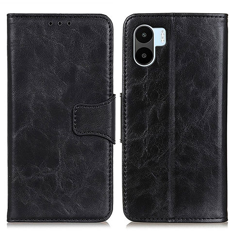 Coque Portefeuille Livre Cuir Etui Clapet M02L pour Xiaomi Redmi A1 Noir