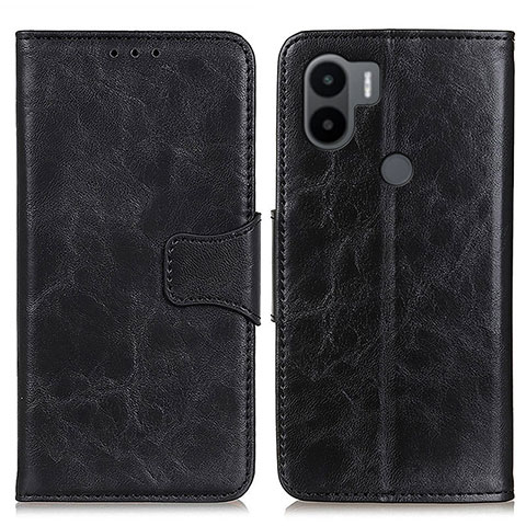 Coque Portefeuille Livre Cuir Etui Clapet M02L pour Xiaomi Redmi A1 Plus Noir