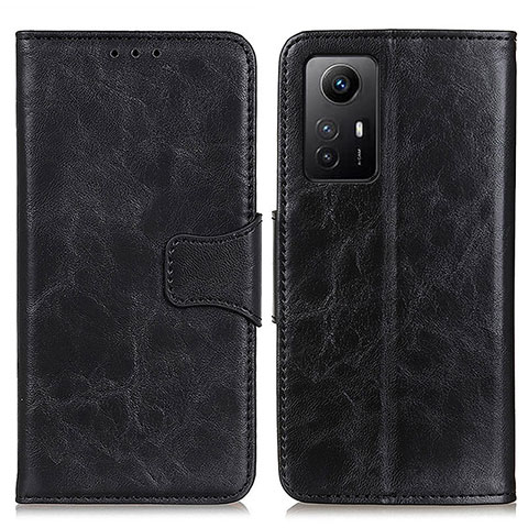 Coque Portefeuille Livre Cuir Etui Clapet M02L pour Xiaomi Redmi Note 12S Noir