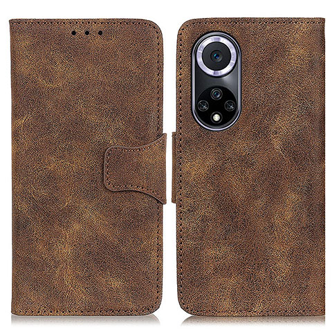 Coque Portefeuille Livre Cuir Etui Clapet M03L pour Huawei Honor 50 5G Marron