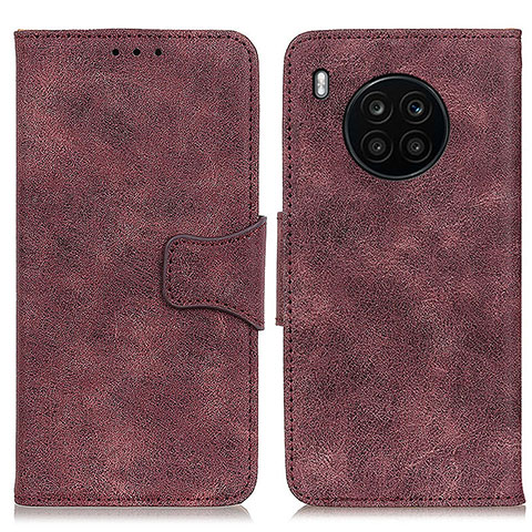 Coque Portefeuille Livre Cuir Etui Clapet M03L pour Huawei Nova 8i Violet