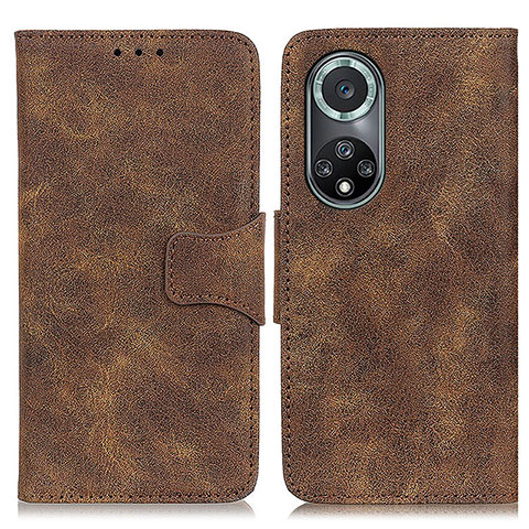 Coque Portefeuille Livre Cuir Etui Clapet M03L pour Huawei Nova 9 Pro Marron