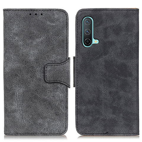 Coque Portefeuille Livre Cuir Etui Clapet M03L pour OnePlus Nord CE 5G Noir