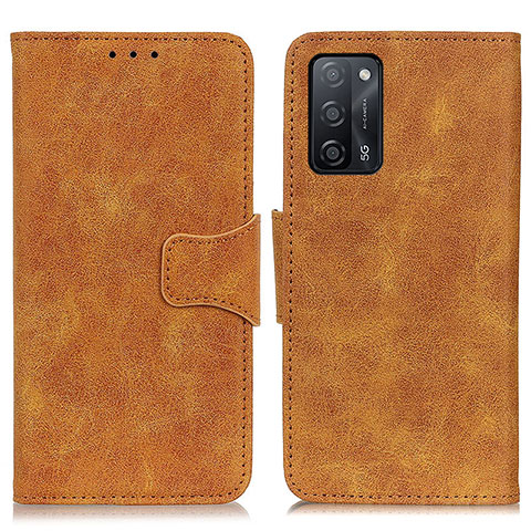 Coque Portefeuille Livre Cuir Etui Clapet M03L pour Oppo A53s 5G Kaki