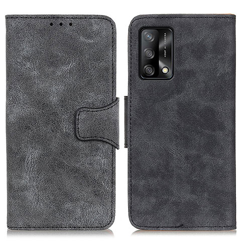 Coque Portefeuille Livre Cuir Etui Clapet M03L pour Oppo F19s Noir