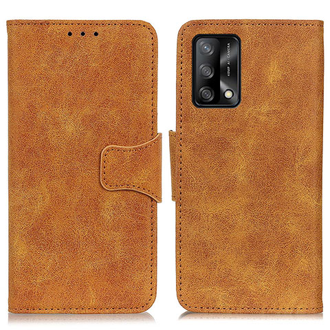 Coque Portefeuille Livre Cuir Etui Clapet M03L pour Oppo Reno6 Lite Kaki