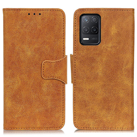 Coque Portefeuille Livre Cuir Etui Clapet M03L pour Realme V13 5G Kaki