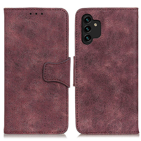 Coque Portefeuille Livre Cuir Etui Clapet M03L pour Samsung Galaxy A13 5G Violet