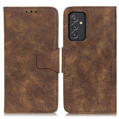 Coque Portefeuille Livre Cuir Etui Clapet M03L pour Samsung Galaxy A15 4G Marron