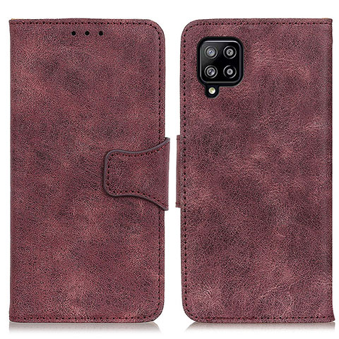 Coque Portefeuille Livre Cuir Etui Clapet M03L pour Samsung Galaxy A22 4G Violet