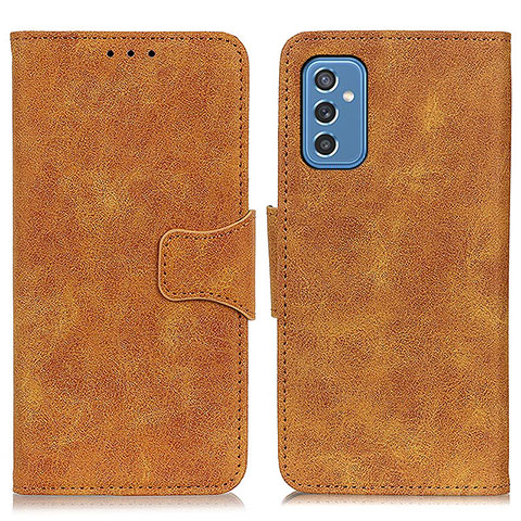 Coque Portefeuille Livre Cuir Etui Clapet M03L pour Samsung Galaxy M52 5G Kaki