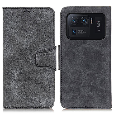 Coque Portefeuille Livre Cuir Etui Clapet M03L pour Xiaomi Mi 11 Ultra 5G Noir