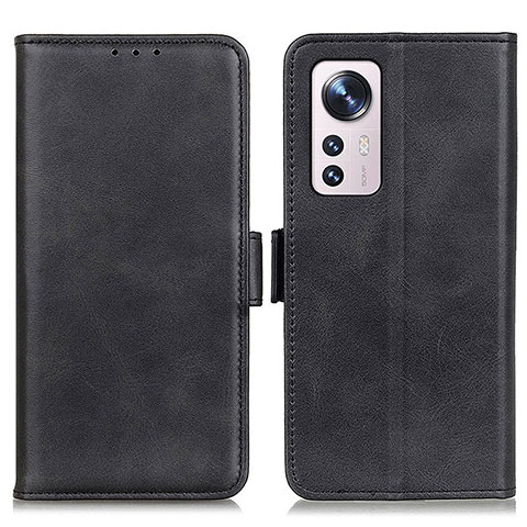 Coque Portefeuille Livre Cuir Etui Clapet M03L pour Xiaomi Mi 12S 5G Noir