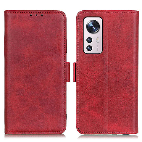 Coque Portefeuille Livre Cuir Etui Clapet M03L pour Xiaomi Mi 12X 5G Rouge