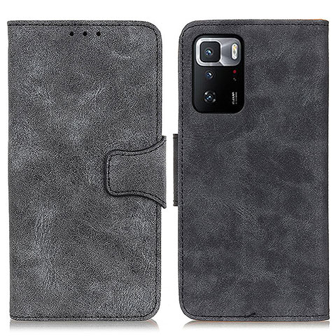 Coque Portefeuille Livre Cuir Etui Clapet M03L pour Xiaomi Poco X3 GT 5G Noir