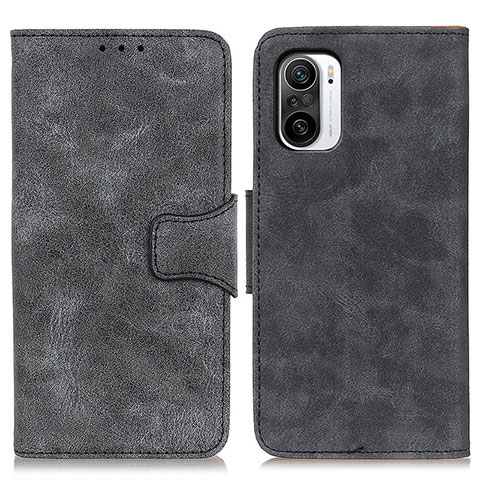 Coque Portefeuille Livre Cuir Etui Clapet M03L pour Xiaomi Redmi K40 Pro+ Plus 5G Noir