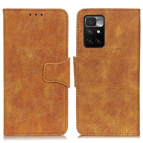 Coque Portefeuille Livre Cuir Etui Clapet M03L pour Xiaomi Redmi Note 11 4G (2021) Kaki