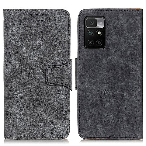 Coque Portefeuille Livre Cuir Etui Clapet M03L pour Xiaomi Redmi Note 11 4G (2021) Noir