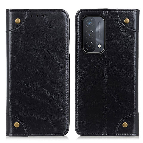 Coque Portefeuille Livre Cuir Etui Clapet M04L pour OnePlus Nord N200 5G Noir