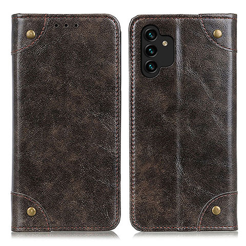 Coque Portefeuille Livre Cuir Etui Clapet M04L pour Samsung Galaxy A04s Bronze