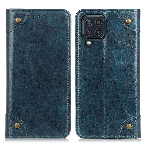 Coque Portefeuille Livre Cuir Etui Clapet M04L pour Samsung Galaxy M32 4G Bleu