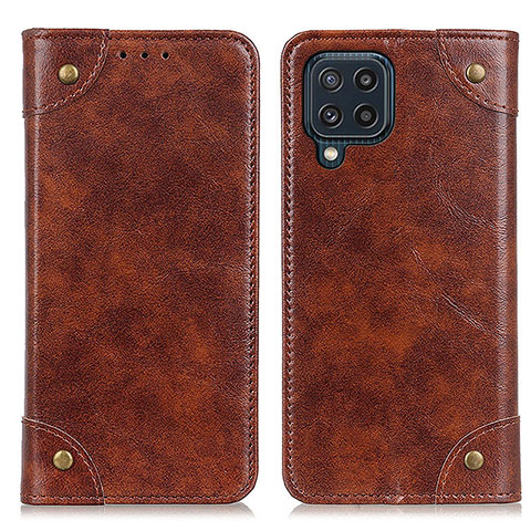 Coque Portefeuille Livre Cuir Etui Clapet M04L pour Samsung Galaxy M32 4G Marron