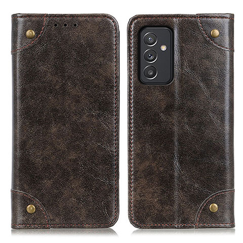 Coque Portefeuille Livre Cuir Etui Clapet M04L pour Samsung Galaxy Quantum2 5G Bronze