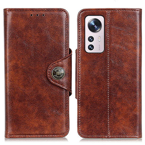 Coque Portefeuille Livre Cuir Etui Clapet M04L pour Xiaomi Mi 12S 5G Bronze