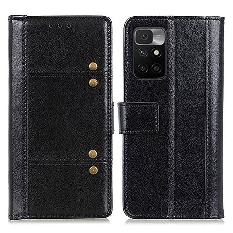 Coque Portefeuille Livre Cuir Etui Clapet M04L pour Xiaomi Redmi 10 4G Noir