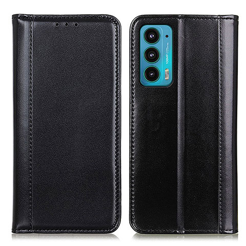 Coque Portefeuille Livre Cuir Etui Clapet M05L pour Motorola Moto Edge 20 5G Noir