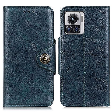 Coque Portefeuille Livre Cuir Etui Clapet M05L pour Motorola Moto Edge 30 Ultra 5G Bleu