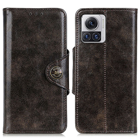 Coque Portefeuille Livre Cuir Etui Clapet M05L pour Motorola Moto Edge 30 Ultra 5G Marron