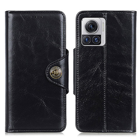 Coque Portefeuille Livre Cuir Etui Clapet M05L pour Motorola Moto Edge 30 Ultra 5G Noir