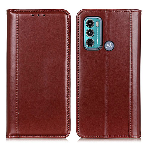 Coque Portefeuille Livre Cuir Etui Clapet M05L pour Motorola Moto G40 Fusion Marron