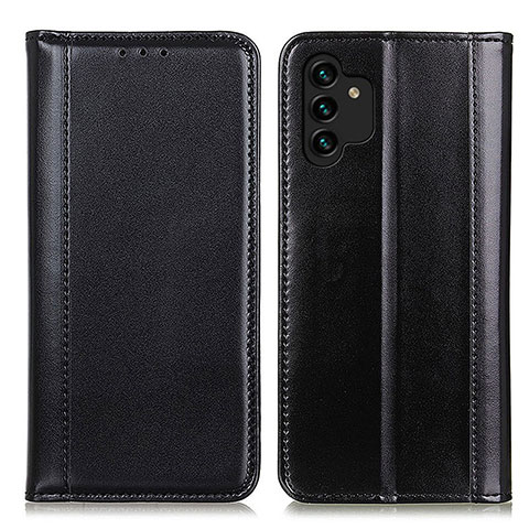 Coque Portefeuille Livre Cuir Etui Clapet M05L pour Samsung Galaxy A04s Noir