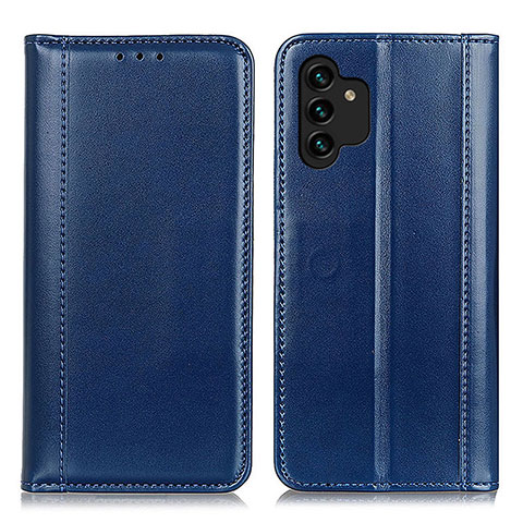 Coque Portefeuille Livre Cuir Etui Clapet M05L pour Samsung Galaxy A13 4G Bleu