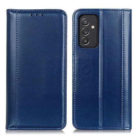 Coque Portefeuille Livre Cuir Etui Clapet M05L pour Samsung Galaxy A34 5G Bleu