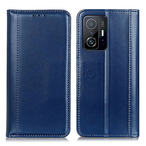 Coque Portefeuille Livre Cuir Etui Clapet M05L pour Xiaomi Mi 11T 5G Bleu