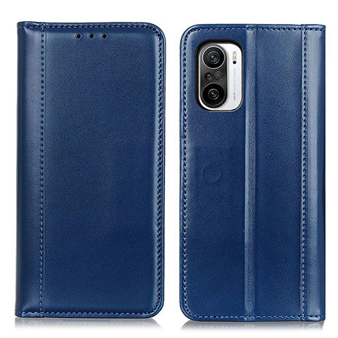 Coque Portefeuille Livre Cuir Etui Clapet M05L pour Xiaomi Redmi K40 Pro 5G Bleu