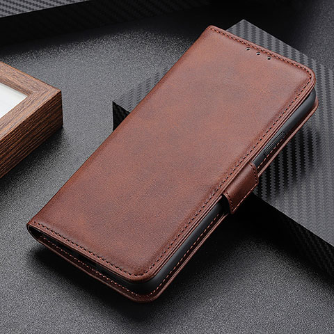 Coque Portefeuille Livre Cuir Etui Clapet M06L pour Motorola Moto Edge 30 Pro 5G Marron