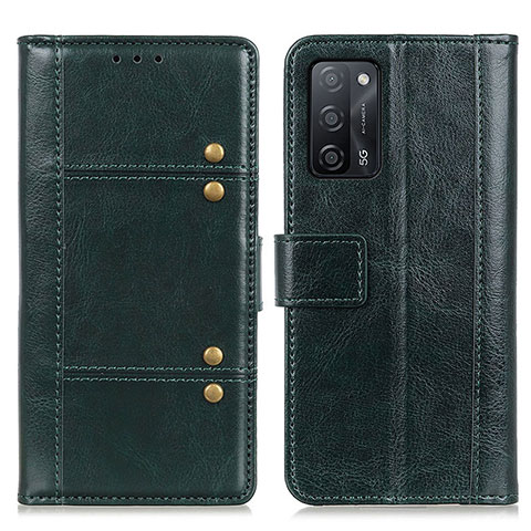 Coque Portefeuille Livre Cuir Etui Clapet M06L pour Oppo A53s 5G Vert