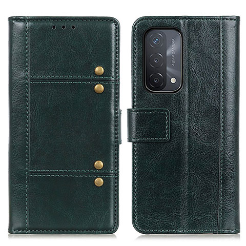 Coque Portefeuille Livre Cuir Etui Clapet M06L pour Oppo A93 5G Vert