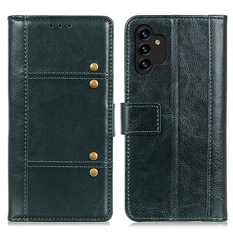 Coque Portefeuille Livre Cuir Etui Clapet M06L pour Samsung Galaxy A13 5G Vert