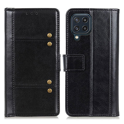 Coque Portefeuille Livre Cuir Etui Clapet M06L pour Samsung Galaxy M32 4G Noir